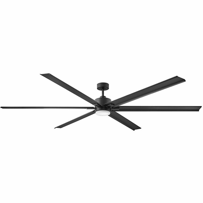 Hinkley 900999FMB-LDD Indy Maxx Contemporary Matte Black LED 99" Home Ceiling Fan
