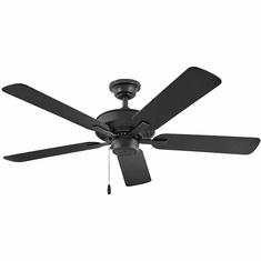 Hinkley 903352FMB-NWA Metro Matte Black LED 52" Ceiling Fan