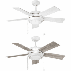 Hinkley 904042FCW-LIA Croft Modern Chalk White LED 42" Home Ceiling Fan