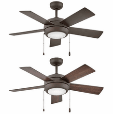 Hinkley 904042FMM-LIA Croft Contemporary Metallic Matte Bronze LED 42" Home Ceiling Fan