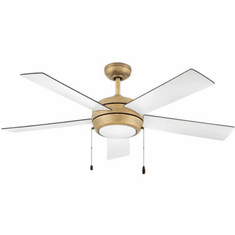 Hinkley 904052FHB-LIA Croft Contemporary Heritage Brass LED 52" Home Ceiling Fan