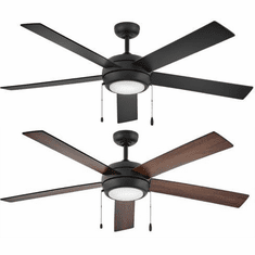 Hinkley 904060FMB-LIA Croft Contemporary Matte Black LED 60" Home Ceiling Fan