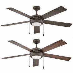 Hinkley 904060FMM-LIA Croft Modern Metallic Matte Bronze LED 60" Ceiling Fan