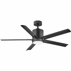 Hinkley 907052FMB-LWD Vail Contemporary Matte Black LED 52" Ceiling Fan