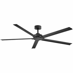 Hinkley 907660FMB-NWD Vento Contemporary Matte Black 60" Ceiling Fan