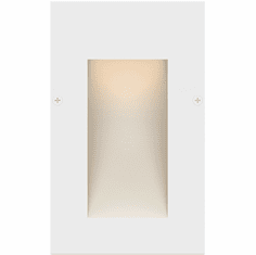 Hinkley Landscape 1562SW Taper Modern Satin White LED Interior / Low Voltage Exterior Step Lighting