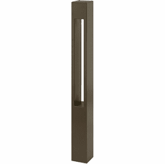 Hinkley Landscape 55602BZ Atlantis Modern Bronze Line Voltage LED Exterior Bollard