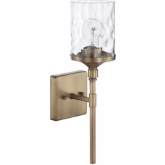 Home Place 628811AD-451 Colton Contemporary Aged Brass Wall Sconce Lighting