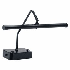 House of Troy CBLED12-7 Grand Piano Black Finish LED Transitional 12" Battery Operated Concert Light