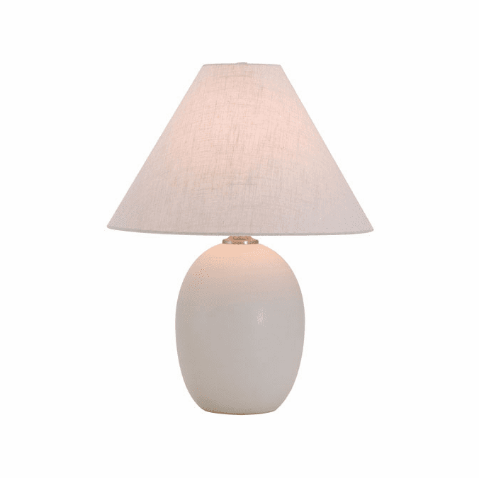 House of Troy GS140-WM Scatchard Modern White Matte Lighting Table Lamp