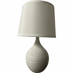 House of Troy GS202-PL Scatchard Pearl Blue Table Top Lamp