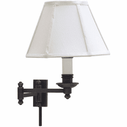 House of Troy LL660-OB Library Oil Rubbed Bronze Swing Arm Wall Lamp