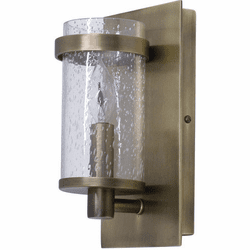 House of Troy LS206-AB Lake Shore Contemporary Antique Brass Wall Light Sconce