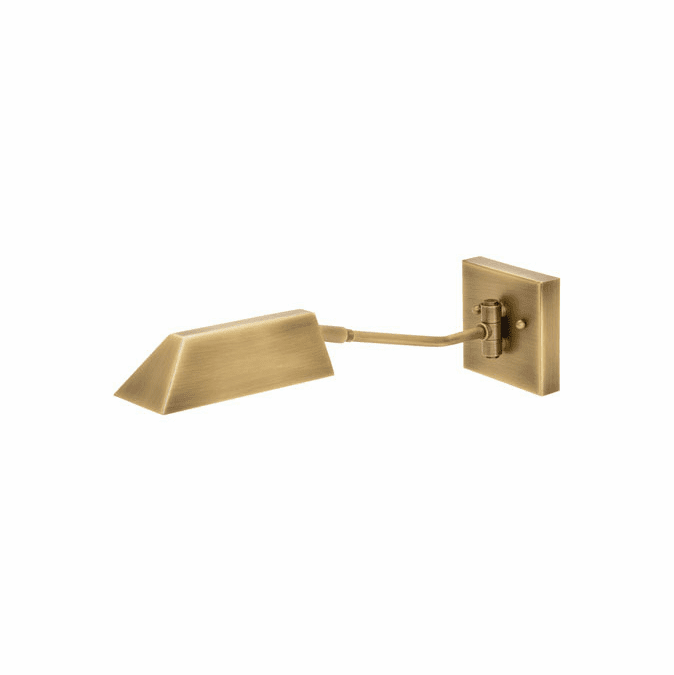 House of Troy NEW275-AB Newbury Antique Brass LED Wall Swing Arm Lamp