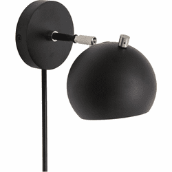 House of Troy OR775-BLKSN Orwell Contemporary Black and Satin Nickel LED Wall Swing Arm Lamp