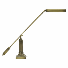 House of Troy P10-191-71 Grand Piano 26 Inch Tall Fluorescent Antique Brass Piano Light