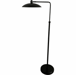 House of Troy RL200-BLK Ridgeline Retro Black LED Floor Light