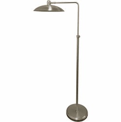 House of Troy RL200-SN Ridgeline Retro Satin Nickel LED Lighting Floor Lamp