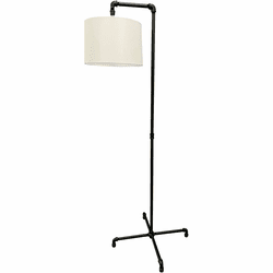 House of Troy ST601-BLK Studio Vintage Black Floor Light