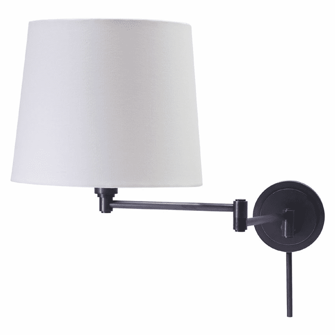 House of Troy TH725-OB Townhouse Swing Arm Oil Rubbed Bronze Wall Lamp Lighting