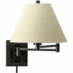 House of Troy WS750-OB Decorative Wall Swing Oil Rubbed Bronze Wall Swing Arm Lamp