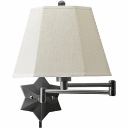 House of Troy WS751-OB Decorative Wall Swing Oil Rubbed Bronze Swing Arm Wall Lamp