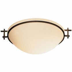 Hubbardton Forge 124251 Moonband Semi-Flush Shallow Ceiling Light