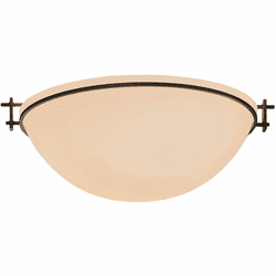 Hubbardton Forge 124252 Moonband Semi-Flush Bowl Ceiling Light