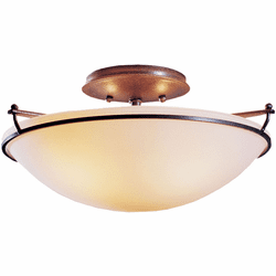 Hubbardton Forge 124302 Plain Semi-Flush Ceiling Light