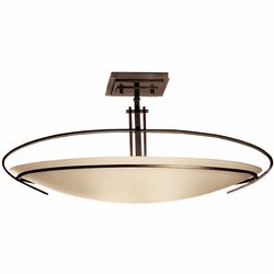 Hubbardton Forge 124341 Oval Mackintosh Semi-Flush Ceiling Light