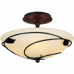 Hubbardton Forge 126712 Leaf Semi-Flush Ceiling Light