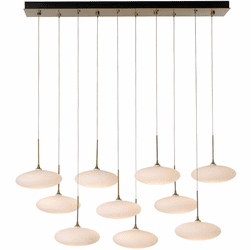 Hubbardton Forge 131148 Clouds LED Square / Rectangular Multi Hanging Light