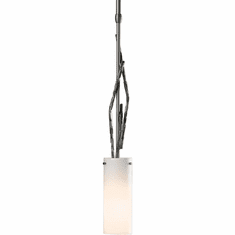 Hubbardton Forge 186670 Brindille 21 Inch Tall Cylinder Pendant Lighting With Glass Options