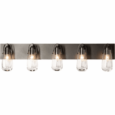 Hubbardton Forge 201333 Eos 5-Light Bathroom Vanity Light