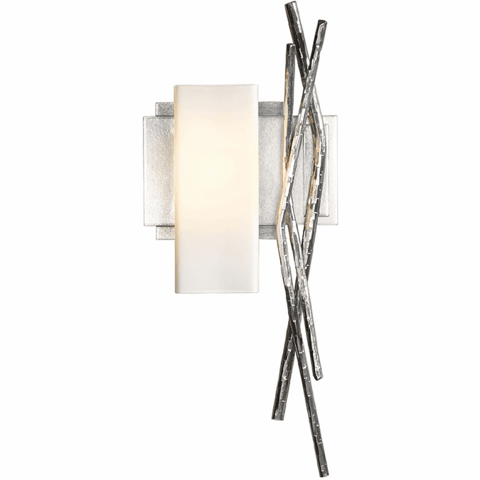 Hubbardton Forge 207670L Brindille Rustic Left Facing Wall Sconce Light Fixture - 18.9 Inches Tall