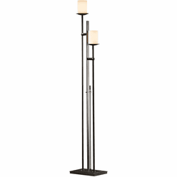 Hubbardton Forge 234903 Rook Twin Staggered 2 Lamp 65 Inch Tall Floor Lamp