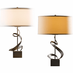 Hubbardton Forge 273030 Gallery Spiral 22 Inch Tall Lighting Table Lamp