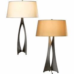 Hubbardton Forge 273077 Moreau 33 Inch Tall Table Lamp With Finish Options