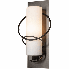Hubbardton Forge 302402 Olympus Outdoor Medium Wall Sconce Lighting