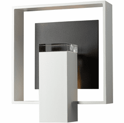 Hubbardton Forge 302663 Shadow Box Medium Exterior Light Sconce