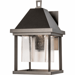 Hubbardton Forge 305201 Dorset Square / Rectangular Outdoor Wall Sconce Light