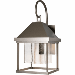 Hubbardton Forge 305203 Dorset Square / Rectangular Exterior Lamp Sconce