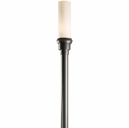 Hubbardton Forge 344935 Rook Outdoor 22 Inch Tall Cylinder Lamp Post Light Fixture