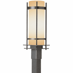Hubbardton Forge 345895 Banded Outdoor Large Post / Pier Mount Light