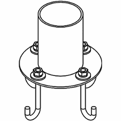 Hubbardton Forge 390013 Exterior Pier Mount
