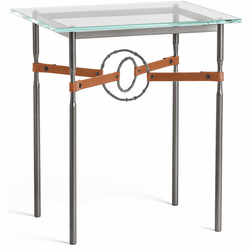 Hubbardton Forge 750116-07 Equus Dark Smoke Side Table