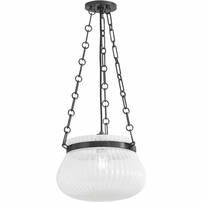 Hudson Valley 1113-OB Granby Modern Old Bronze 13" Hanging Pendant Lighting
