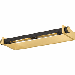 Hudson Valley 1327-AGB/DB Judd Modern Aged Brass / Distressed Bronze 26.5" Art Lighting