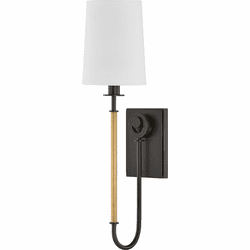 Hudson Valley 2071-AGB/DB Glenmont Modern Aged Brass / Distressed Bronze Wall Sconce Lighting