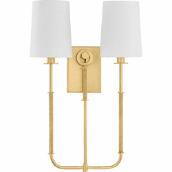Hudson Valley 2072-AGB Glenmont Modern Aged Brass Lighting Sconce